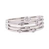 Image 1 : 0.36 ctw Diamond Band - 14KT White Gold