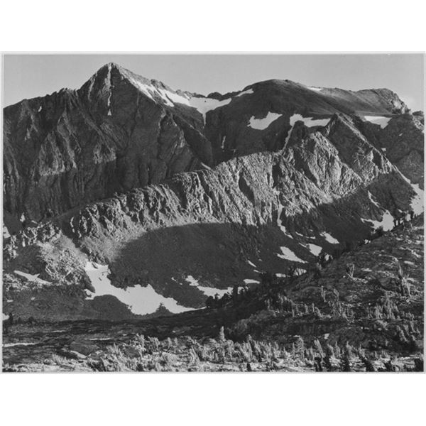 Adams - Peak above Woody Lake, Kings River Canyon