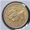 Image 1 : 1857 No Motto $5 Liberty Head Half Eagle AU