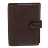 Image 1 : Louis Vuitton Burgundy Taiga Leather Small Ring Agenda Cover
