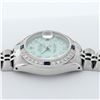 Image 4 : Rolex Ladies Stainless Steel Ice Blue Diamond 26MM Oyster Perpetaul Datejust