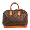 Image 1 : Louis Vuitton Brown Alma MM Satchel Bag