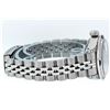 Image 4 : Rolex Ladies Stainless Steel 26MM Black String Diamond Lugs Datejust Wristwatch