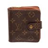 Image 1 : Louis Vuitton Brown Monogram Canvas Compact Zippy Wallet