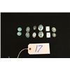 Image 1 : Set Of 6 Navajo Turquoise Clip Earrings