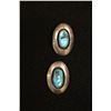 Image 3 : Set Of 6 Navajo Turquoise Clip Earrings