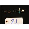 Image 1 : Set Of 5 Native & American Sterling Rings