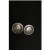 Image 2 : Set Of 6 Native American Silver Clip Earrings