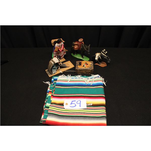 Mexican Folk Art & Serape