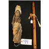 Image 1 : Native American Flute and Carving