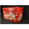 Image 3 : Red Naugahyde Toy Chest
