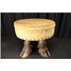 Image 2 : Paul Crites Suede Footstool