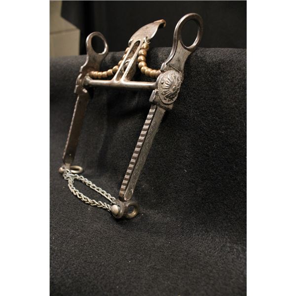 Unmarked Silver Inlay & Overlay Spade Bit