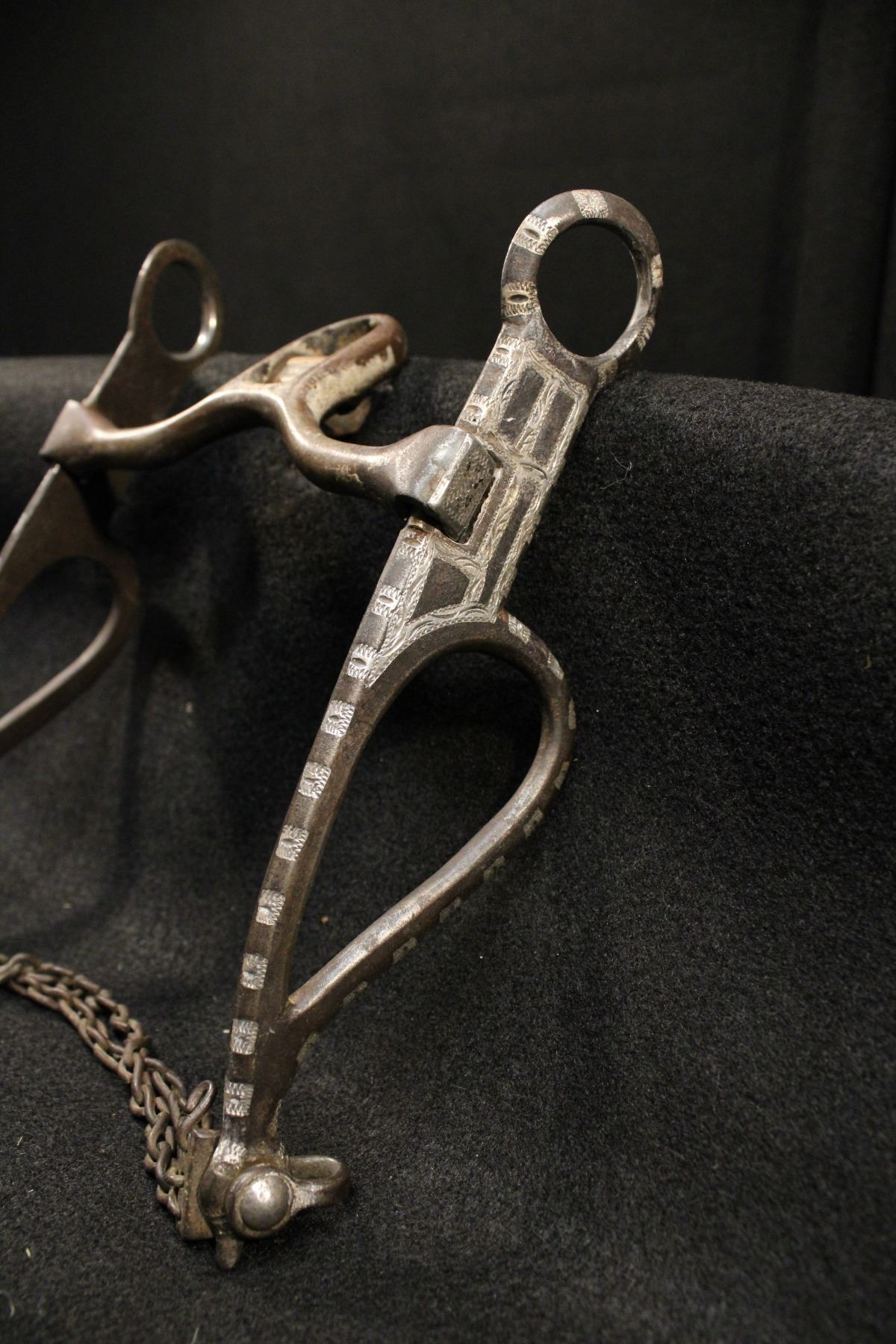 Unmarked Silver Inlay Bit