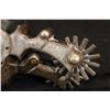 Image 6 : Unmarked Silver Inlay & Overlay Spurs