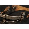 Image 2 : J.R. McChestney Silver Overlay Double Mounted Spurs