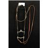 Image 1 : Unmarked Silver Overlay Concho Bit w/Headstall