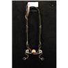 Image 1 : Unmarked Brown Finish w/ Silver Overlay Bit w/Studded Headstall