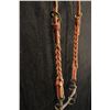 Image 3 : Unmarked Handmade Silver Mounted Snaffle Bit w/ Braided Headstall