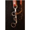 Image 4 : Unmarked Handmade Silver Mounted Snaffle Bit w/ Braided Headstall