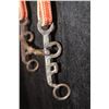 Image 6 : Unmarked Handmade Silver Mounted Snaffle Bit w/ Braided Headstall
