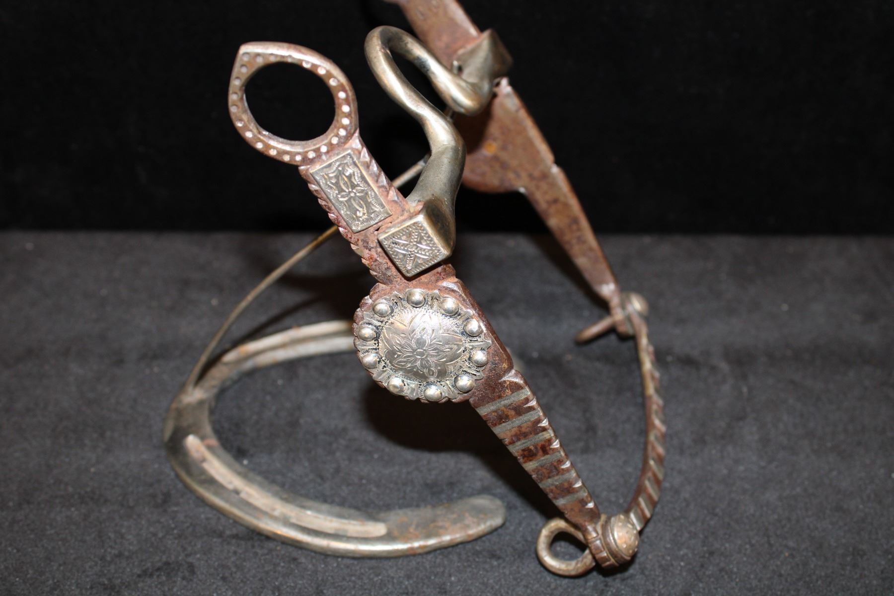 Lonnie Davis Silver Inlay Bit