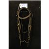 Image 1 : Unmarked Early Iron Bit w/Brow Band Headstall