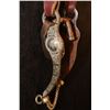 Image 6 : J.R. Silver Inlay & Overlay Bit w/Sliding Ear Headstall w/Braided Rawhide