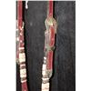 Image 7 : J.R. Silver Inlay & Overlay Bit w/Sliding Ear Headstall w/Braided Rawhide