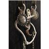 Image 2 : Garcia Saddlery Co. Silver Overlay Bit w/Headstall