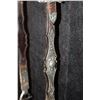 Image 8 : Fleming Silver Mounted Bit w/Broken-horn Silver Overlay Headstall & Matching Breast Collar