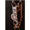 Image 4 : Unmarked Santa Barbara Silver Mounted Bit w/Sterling Mounted Headstall