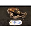 Image 1 : E. Garcia Copper Toned Swan Silver Inlay & Overlay Spurs