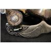 Image 2 : E. Garcia Copper Toned Swan Silver Inlay & Overlay Spurs