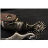 Image 5 : E. Garcia Copper Toned Swan Silver Inlay & Overlay Spurs