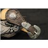 Image 8 : E. Garcia Copper Toned Swan Silver Inlay & Overlay Spurs