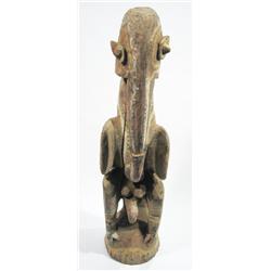 A WASKUK ANCESTOR SCULPTURE