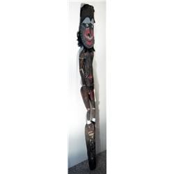 A SEPIK ANCESTOR SCULPTURE