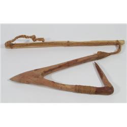 A PACIFIC ISLAND SHARK HOOK