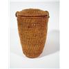 Image 6 : A FINE WOVEN CANE BASKET
