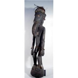 A SEPIK ANCESTOR SCULPTURE