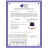 Image 2 : Genuine 3.6 ctw Amethyst Ring 14KT White Gold - REF-34V7W