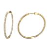 Image 1 : Natural 6.41 CTW Diamond Earrings 14K Yellow Gold - REF-590T4X