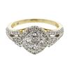 Image 1 : Natural 0.95 CTW Diamond Ring 14K Yellow Gold - REF-113W4H