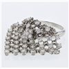 Image 1 : Natural 2.71 CTW Diamond Ring 14K White Gold - REF-298F8M