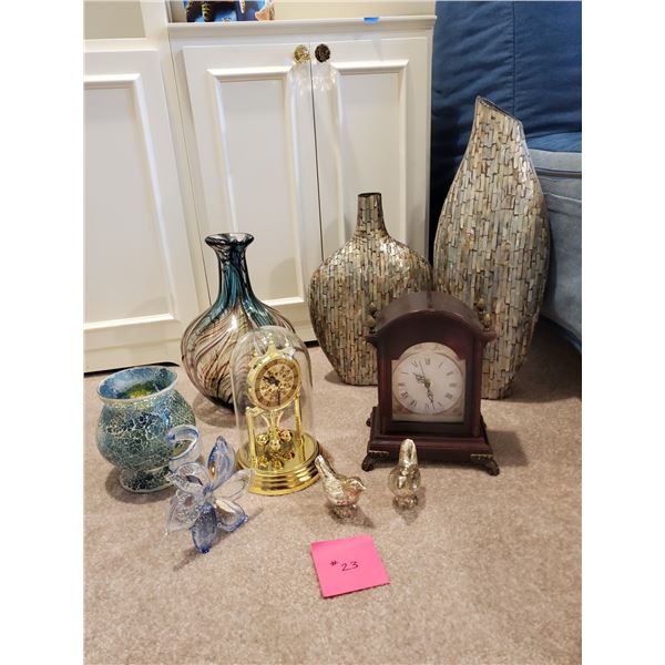 Mantel Clocks & Other Home Decor