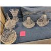 Image 1 : Assorted Antique Crystal Decor & Dishes