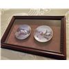 Image 2 : Plate Art in Frame x 2 (Thomas Concad & Trisha Romance Pieces) + Floral Frame