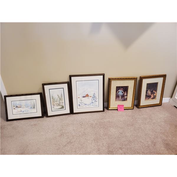 Assorted Art Prints