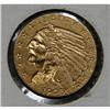 Image 2 : 1908 $2 ½ U.S. INDIAN GOLD COIN
